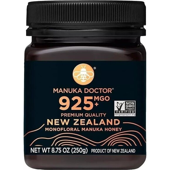 NIB MANUKA DOCTOR - MGO 925+ Manuka Honey Monofloral 100% Pure New Zealand Honey - Picture 6 of 7